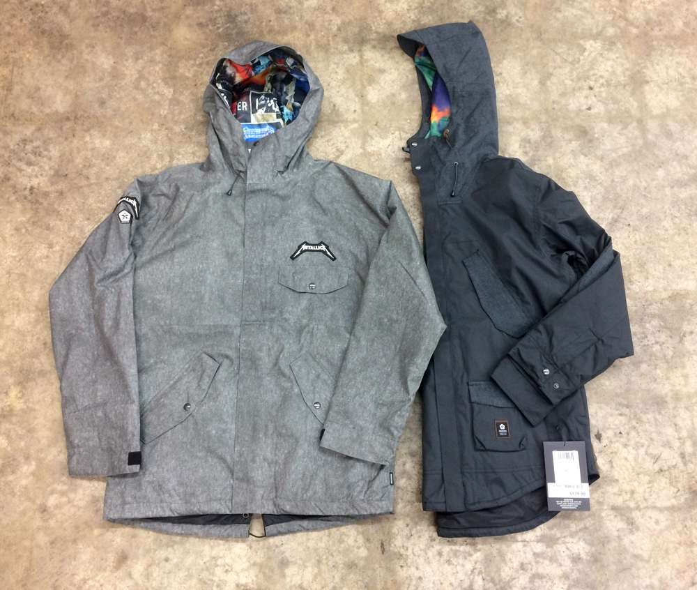 Metallica on sale snowboard jacket